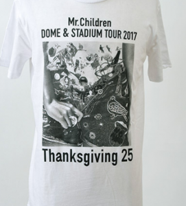 ミスターチルドレンのライブ(昨年2017)のセトリ曲目の傾向。公演時間とライブグッズ(画像)