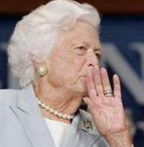 バーバラ・ブッシュが死去。若い頃は美人！潰瘍、心臓の手術や気管支炎での入院