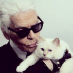 カール・ラガーフェルドは猫に資産相続。若い頃はイケメン!
